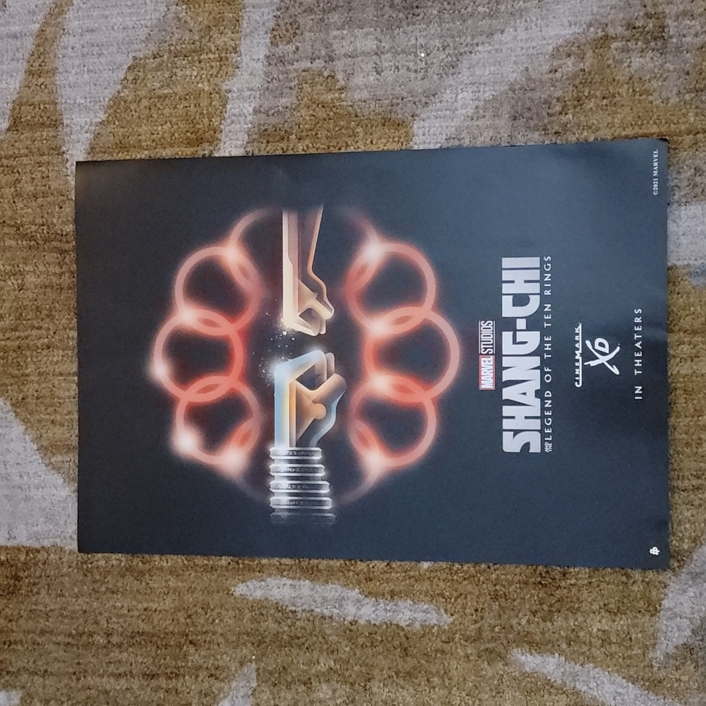SALE Marvel Shang-Chi and The Legends of the Ten Rings Movie Poster